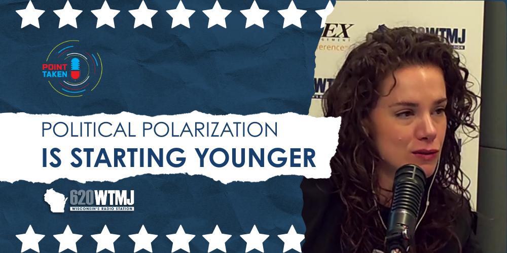 Point Taken: Political polarization is starting younger.