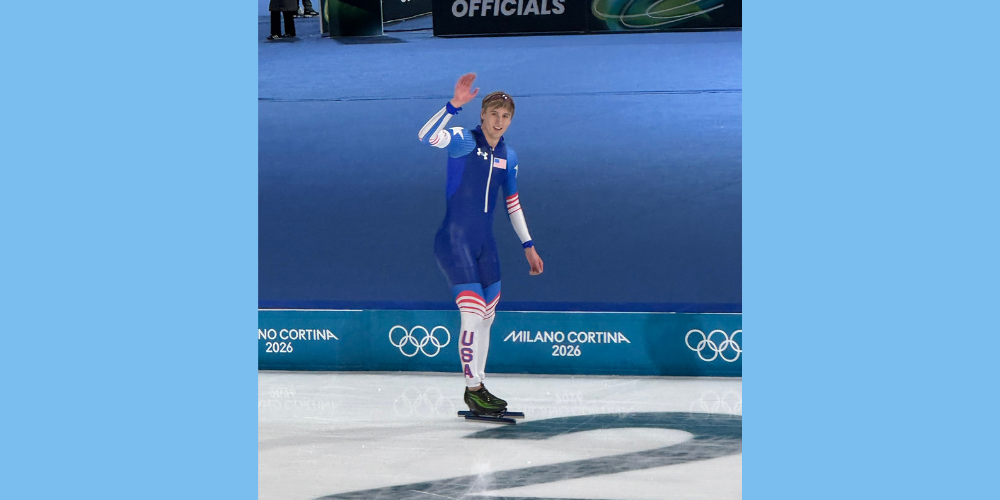 BREAKING: Wisconsin speedskater Jordan Stolz claims first gold medal of Milan Olympics
