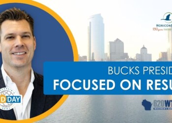 Bucks President Josh Glessing on Wisconsin's Midday News