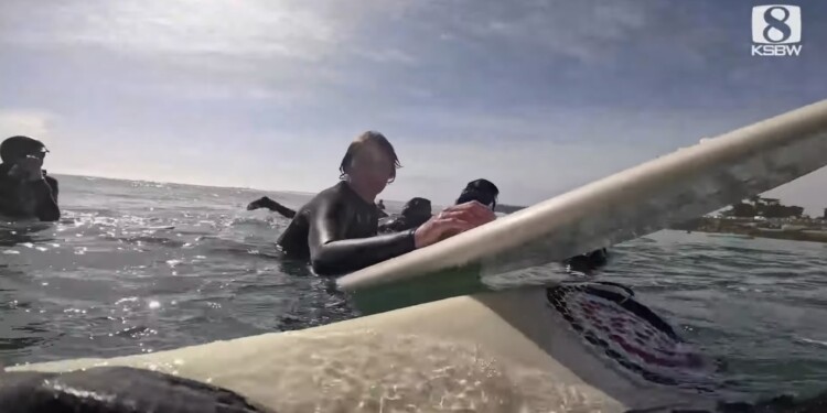 Everyday Hero: Surfers rescue family from capsized boat