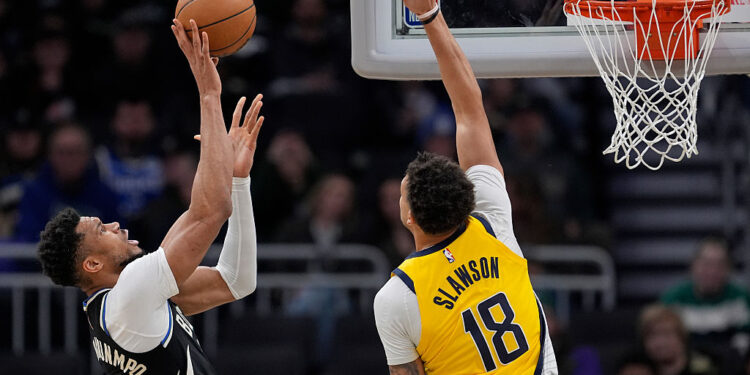 Bucks Handle Floundering Pacers 134-123 at Fiserv Forum, Sweep Season-Series