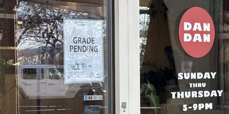 DanDan Closure Sign in Milwaukee's Historic Third Ward (Adam Roberts)