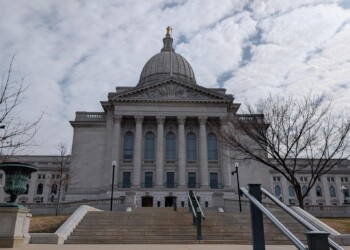 Wisconsin State Capitol Building in Madison, Wisconsin.
