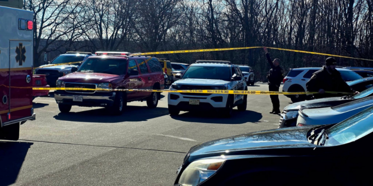Twin Lakes Fire Rescue and Kenosha County Sheriffs responded to a shooting at the Tan Oak apartments in the Village of Twin Lakes. Image courtesy of the Kenosha County Scanner.
