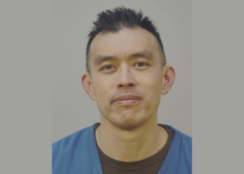 Wayne Hsiung. Image courtesy of the Dane County jail.