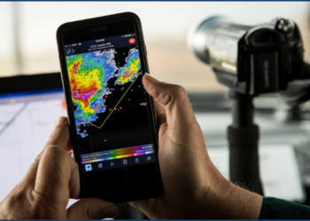 Hand held radar helps storm chasers and spotters do their jobs