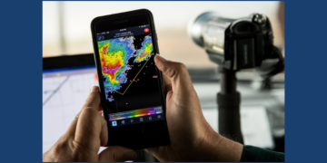 Hand held radar helps storm chasers and spotters do their jobs