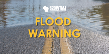 The National Weather Service has issued a flood warning.