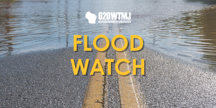 The National Weather Service has issued a flood watch.