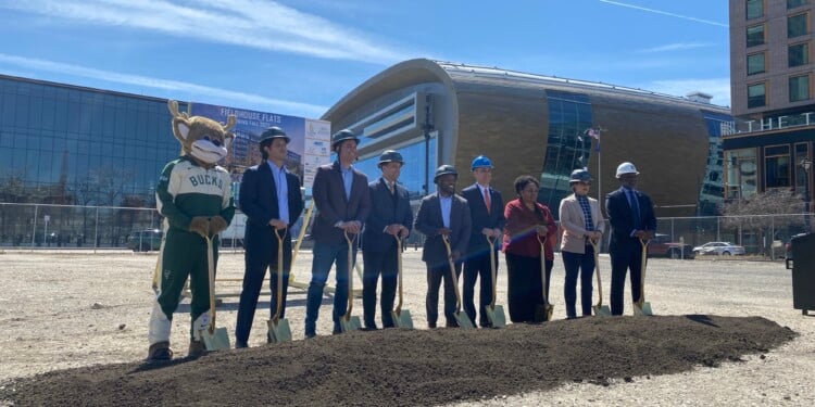 Deer District expands with groundbreaking on new apartments