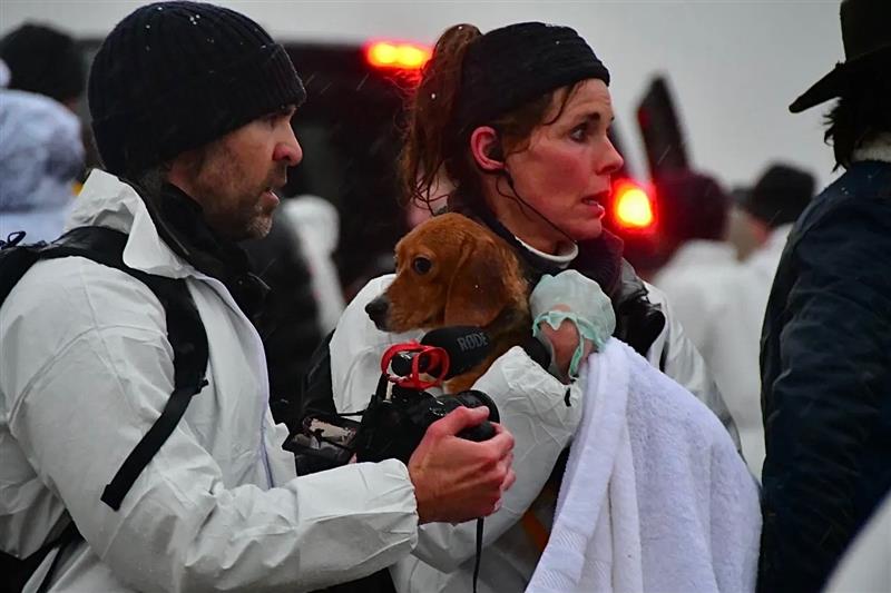 Actress and activist Alexandra Paul helps rescue beagles from Ridglan Farms in March, 2026