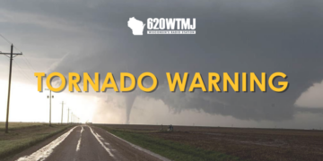 The National Weather Service has issued a tornado warning..