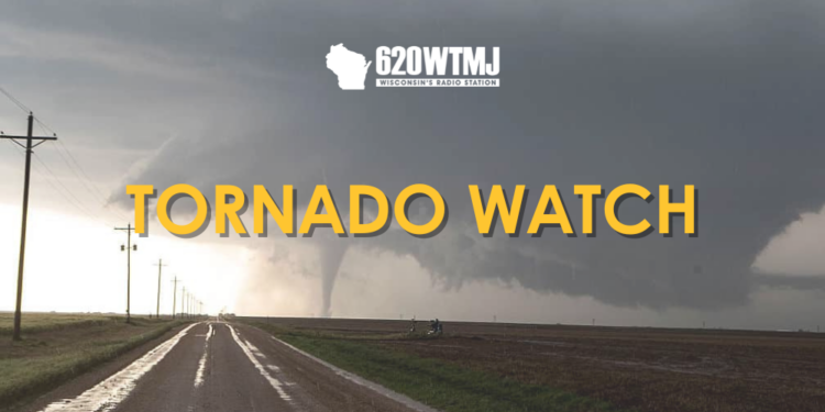 The National Weather Service has issued a tornado watch.