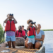 055 Family Goes On A Bird Watching Guided Boat Tour Of The Horicon Marsh In Horicon