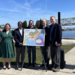 (left to right) Milwaukee Parks Foundation Executive Director Rebecca Stoner, Milwaukee County Executive David Crowley, Milwaukee County Parks Director Guy Smith, Attorney Michael Hupy and Milwaukee County Supervisor Sheldon Wasserman at the announcement for a drone show on July 3 in MIlwaukee.