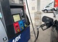 A gas pump at the Clark station on N. Prospect Avenue on Milwaukee's east side. (Neil Doyle/WTMJ)