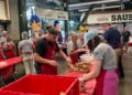 Brewers, Salvation Army, Feed the Kids program At American Family Field (Photo: Nazir Spencer)