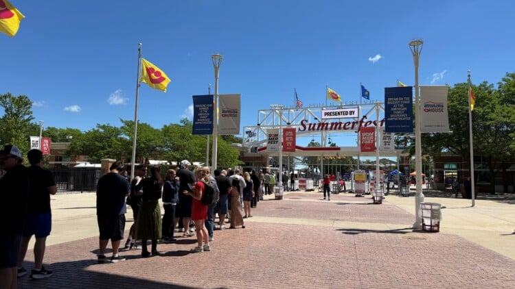 Lines form at Summerfest 2026