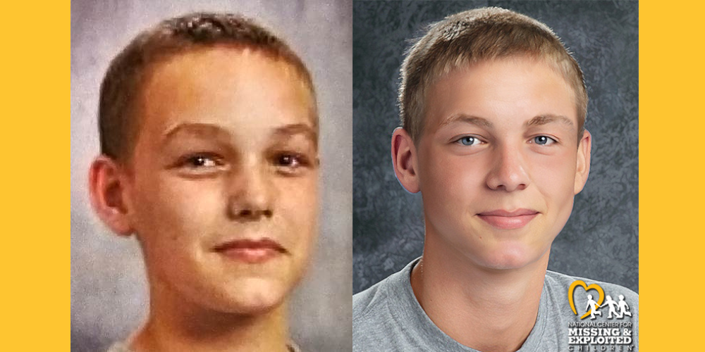 New age-progressed image of teen who disappeared near Devil's Lake State Park