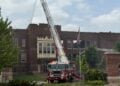 Milwaukee crews battle large fire at Lincoln Avenue School