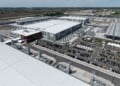 The Microsoft data center campus in the Village of Mount Pleasant. (Photo courtesy Microsoft)