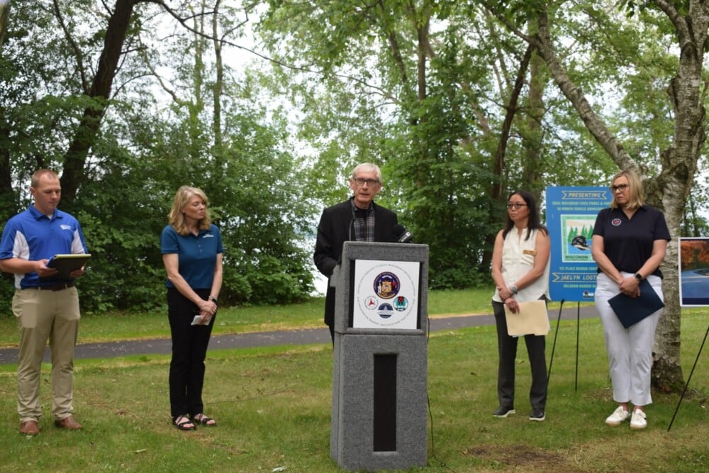 Wisconsin drivers can now buy state park passes when renewing vehicle registrations