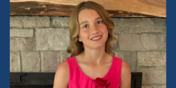 10-year-old Kate Schmidt-- Image courtesy of Schmidt family GoFundMe Page
