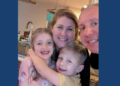 7-year-old Abigail (left) and 6-year-old Caleb (right) Oswald. Image courtesy of the Oswald family GoFundMe page.