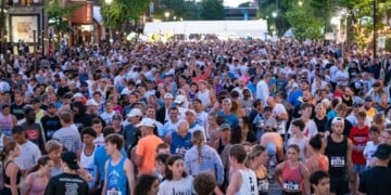 The annual Storm the Bastille 5K Run/Walk in downtown Milwaukee (Photo Bastille Days/Facebook)