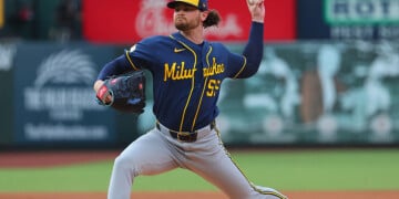 Shane Drohan throws a pitch at Busch Stadium