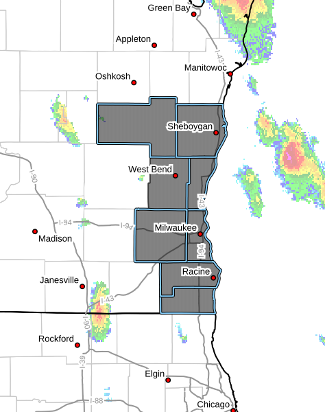 Heat advisory information for July 27, 2026. Image courtesy of the National Weather Service.