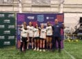Milwaukee School of Languages Girls Flag Football team at the Regional Tournament in Green Bay-- Photo Courtesy of MSL Athletic Director Robert Slavens