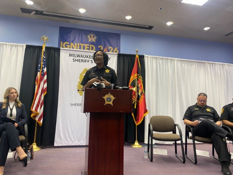 Milwaukee County Sheriff Denita Ball announces Ignite