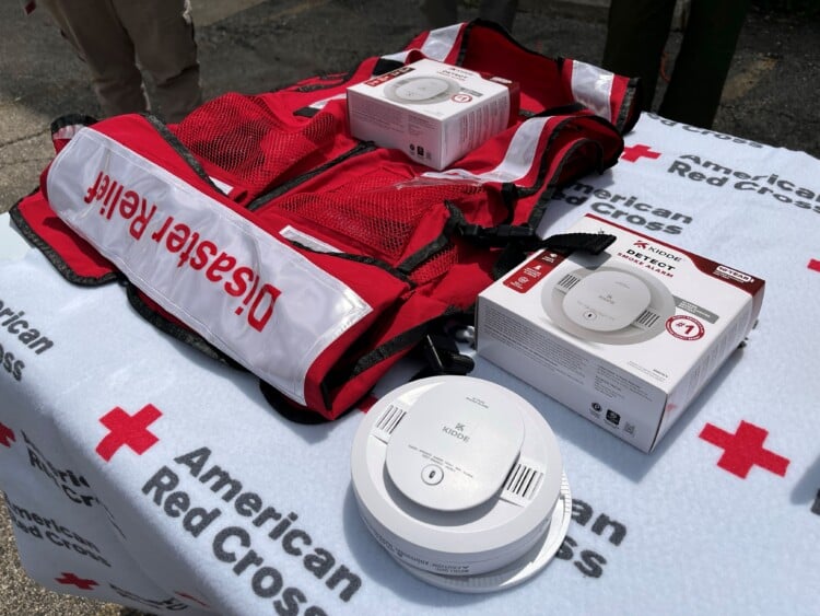 Red Cross Smoke Detectors
