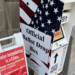 City of Milwaukee absentee ballot box at the Central Library, located on the 8th St. sidewalk to the left of the Centennial Hall doors. Photo courtesy: Elizabeth Lintonen.
