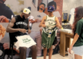 Bobby Portis Jr. hosts a pop-up event to thank fans in Milwaukee.