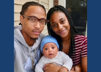 Katrina Payne and Shawnie Grant with with son Amarian (Photo: submitted)