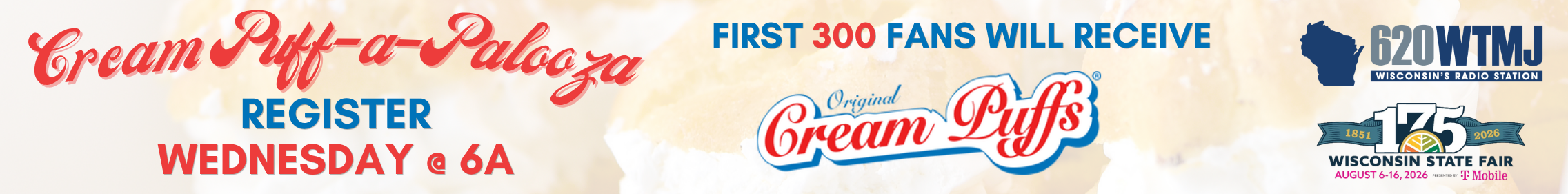 WTMJ Cream Puff a Palooza Banner tease 2026