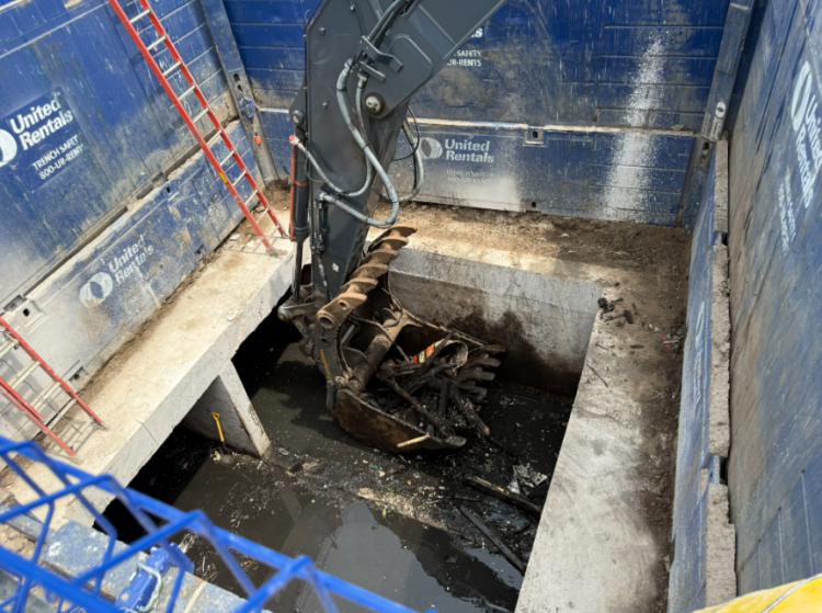 Sewer pipe clog could be linked to flooding events in Bay View