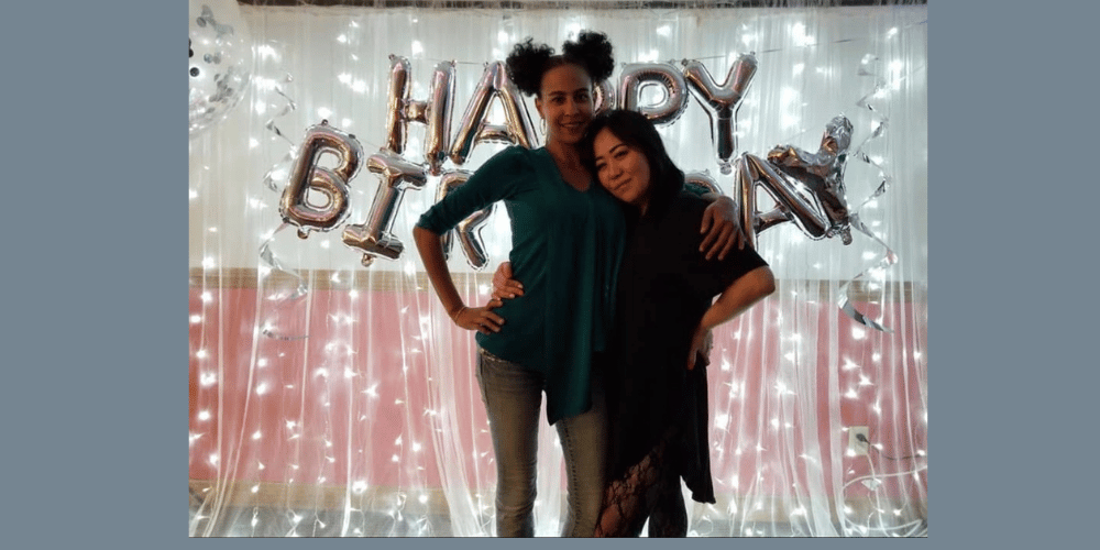 Amy Austin and May Daiber