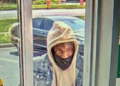 Image of the suspect involved in the robbery of North Shore Bank on Capitol Drive in Brookfield. Image courtes of the City of Brookfield Police Department.