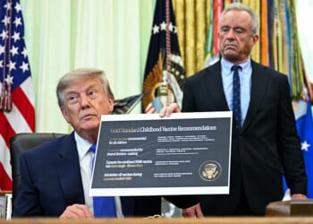 Trump signs executive order calling for spacing out childhood shots