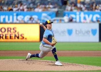 Kyle Harrison throws a pitch at Petco Park