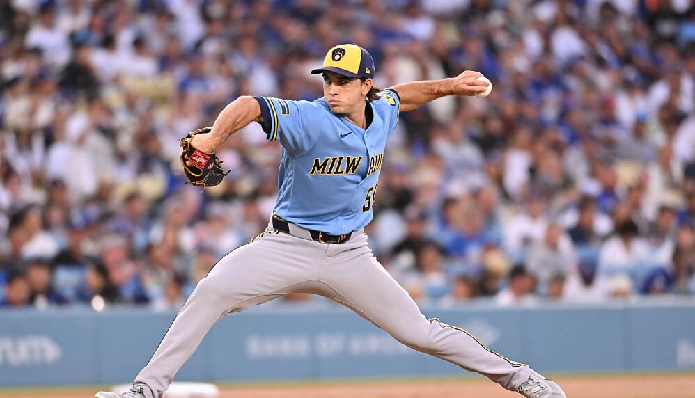 Brewers rally in the 9th falls short as Dodgers even series with 3-1 win