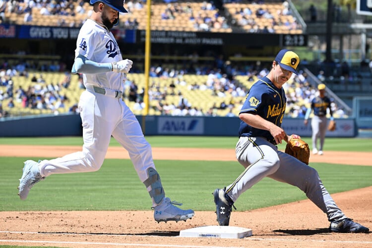 Milwaukee Brewers v Los Angeles Dodgers
