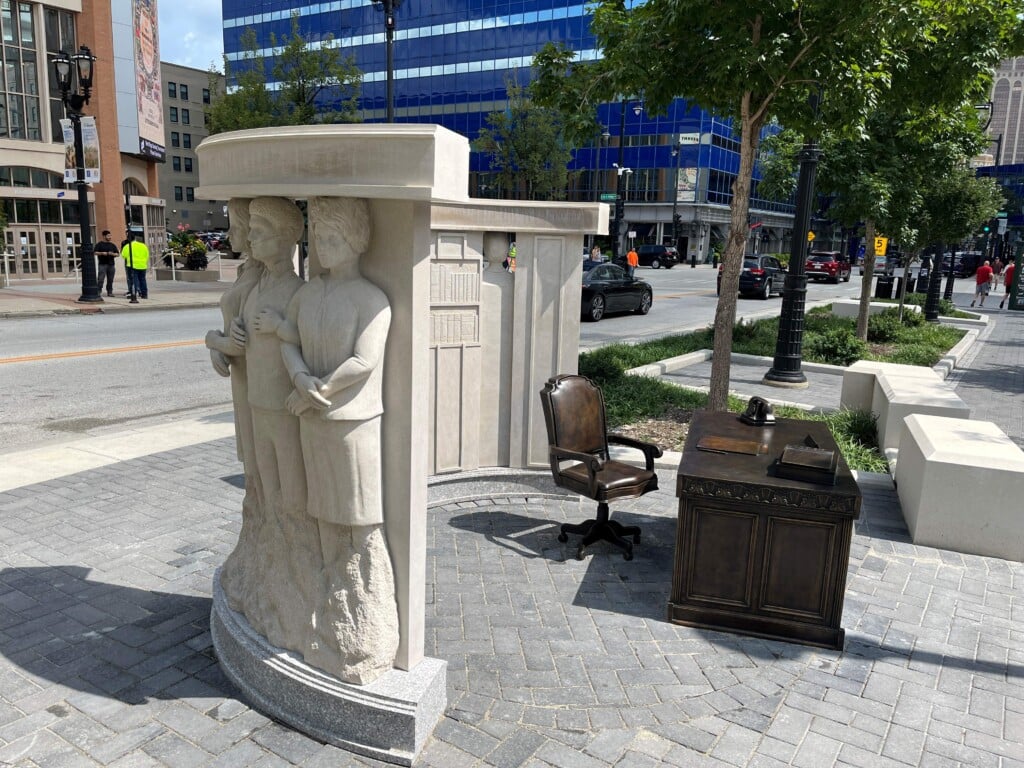 New public art installation honoring Vel R. Phillips unveiled in downtown Milwaukee