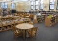 The library media center at La Escuela Fratney in Milwaukee. (Photo credit Milwaukee Public Schools)
