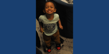 Lost child found near N. 38th St. and W. Cherry St. on Aug. 3. Image courtesy of Milwaukee Police Department.