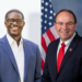 Democratic Candidate David Crowley and Republican Candidate Tom TIffany