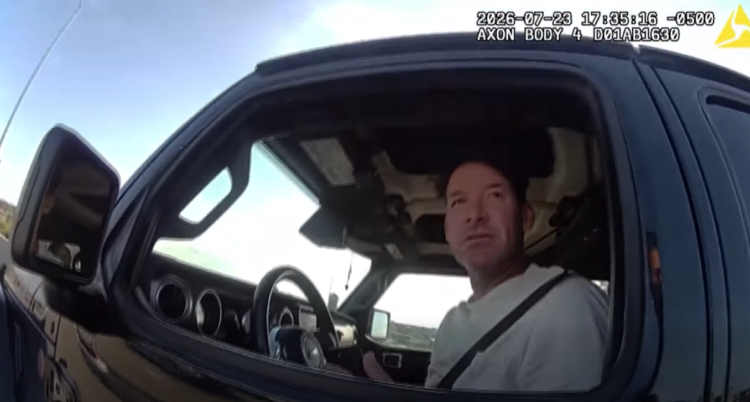 Milwaukee County Sheriff's Office body camera of Tony Romo being arrested on July 23, 2026.